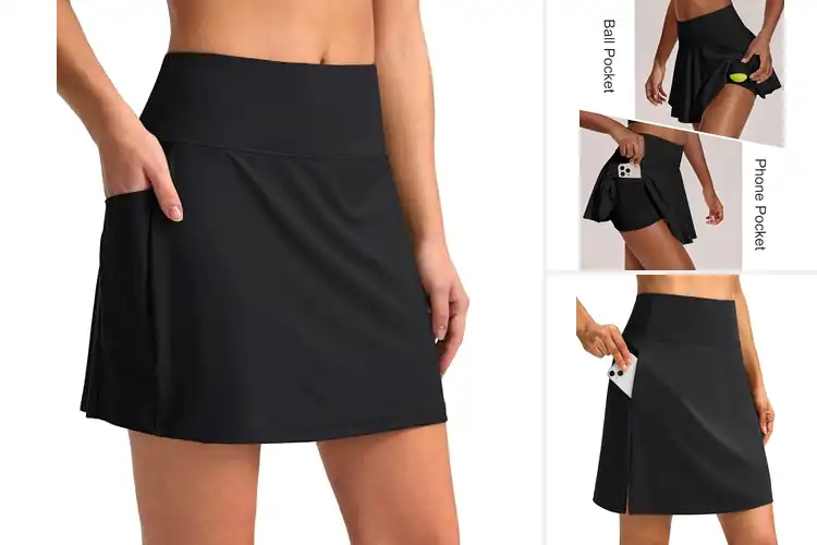 Detailed view of Best Tummy Control Skorts: Flattering Fit & All-Day Comfort