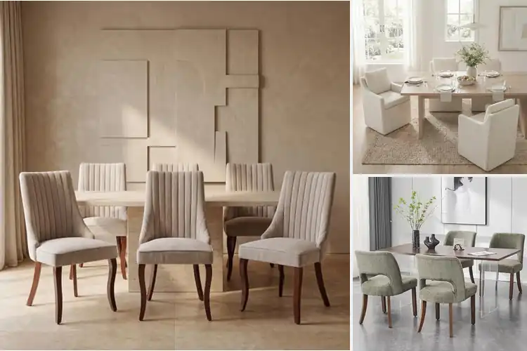Detailed view of Best Upholstered Dining Chairs