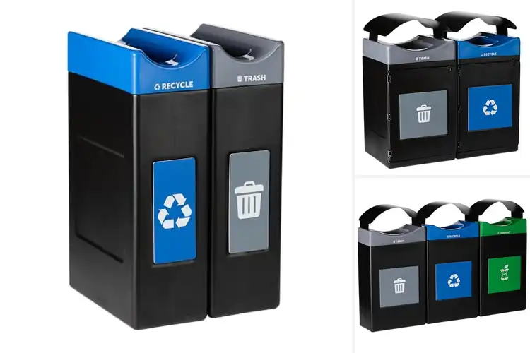 Detailed view of Best Warranty For Outdoor Trash And Recycling Centers