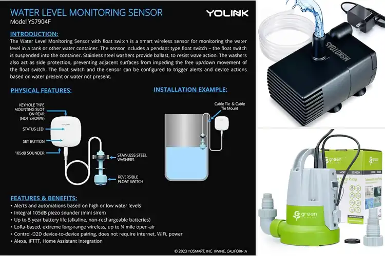 Detailed view of Best Water Pump Sensors