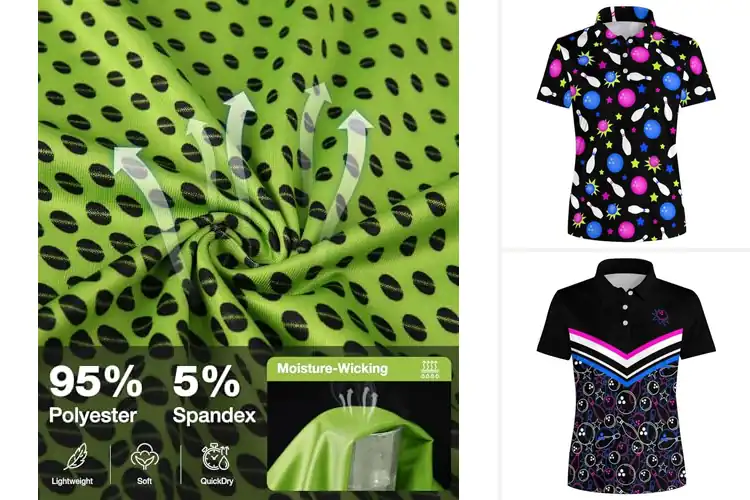 Detailed view of Best Women’s Bowling Polos