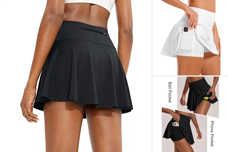 Detailed view of Best Women’s Tennis Skirts