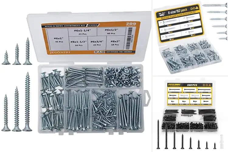 Detailed view of Best Wood Screws: Top Picks for Strong, Durable Woodwork